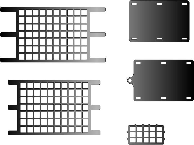 Чертеж Кормушка сборная для фидера