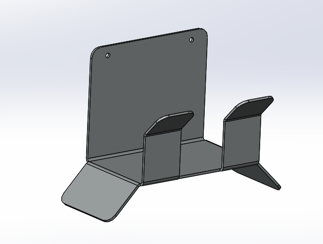 3D модель Держатель настенный для кабеля, шланга