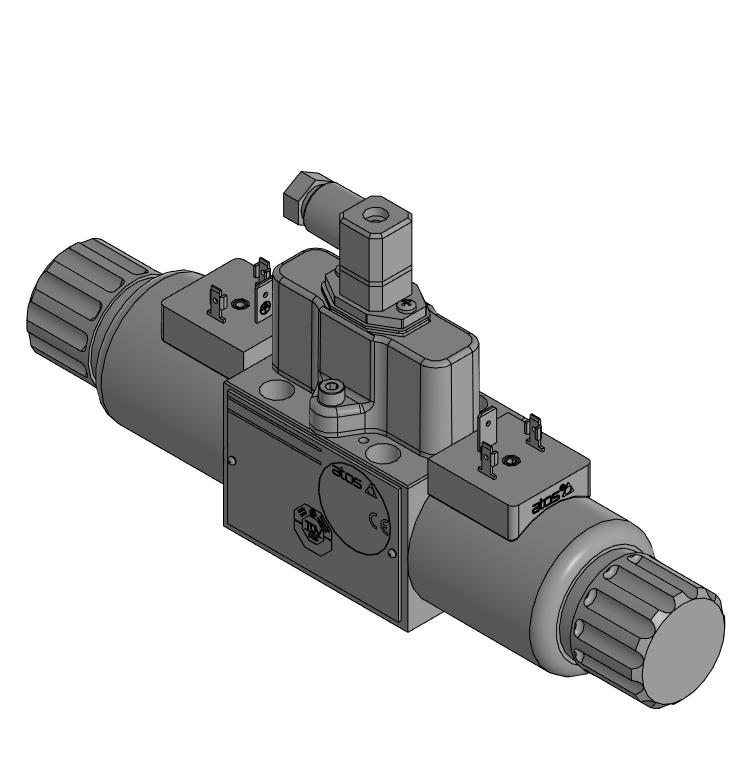 3D модель Гидрораспределители DHE-07, DHE-07/FI