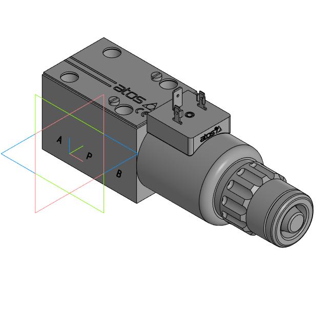 3D модель Гидрораспределители DLEH, DLEHM