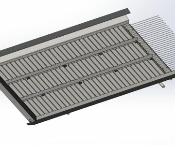 Чертеж Доска стрясная (грохот) (аналог 54-2-12-1-1А Нива)