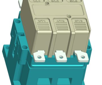 3D модель Пускатель CJ20-160A 380V