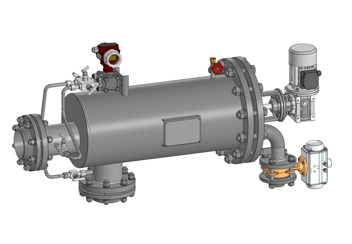 3D модель Фильтр автоматический самоочищающийся (концепт)