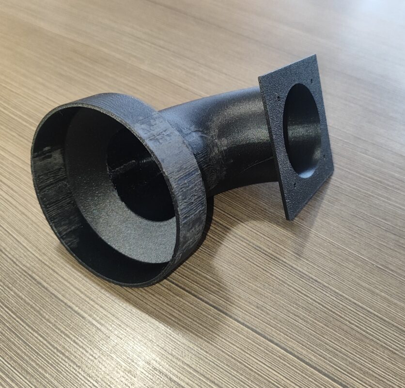 Чертеж Фланец отвод для 3D-принтера Creality K1