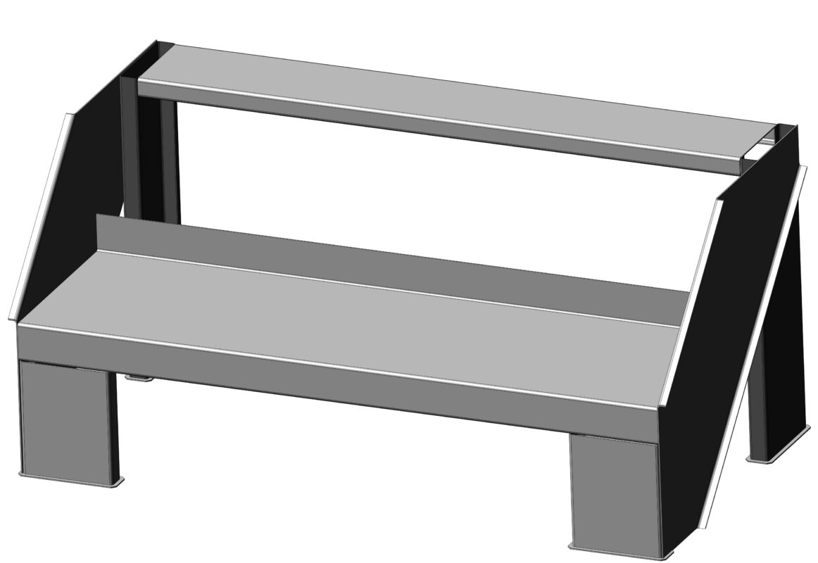 3D модель Лестница - подставка