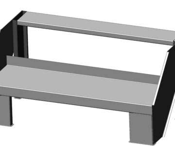 3D модель Лестница - подставка