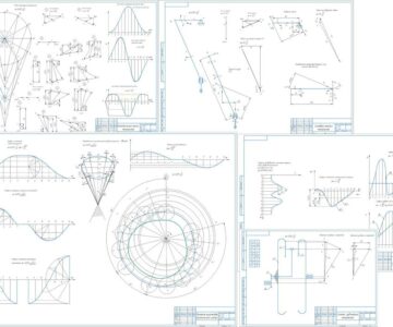 Чертеж Проектирование и исследование поршневого насоса (задание №5)