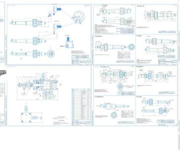 Чертеж ВКР на тему "Совершенствование технологического процесса изготовления детали "Вал-шестерня""