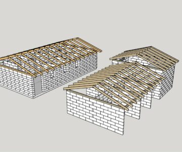 Чертеж Проект гостиницы для собак