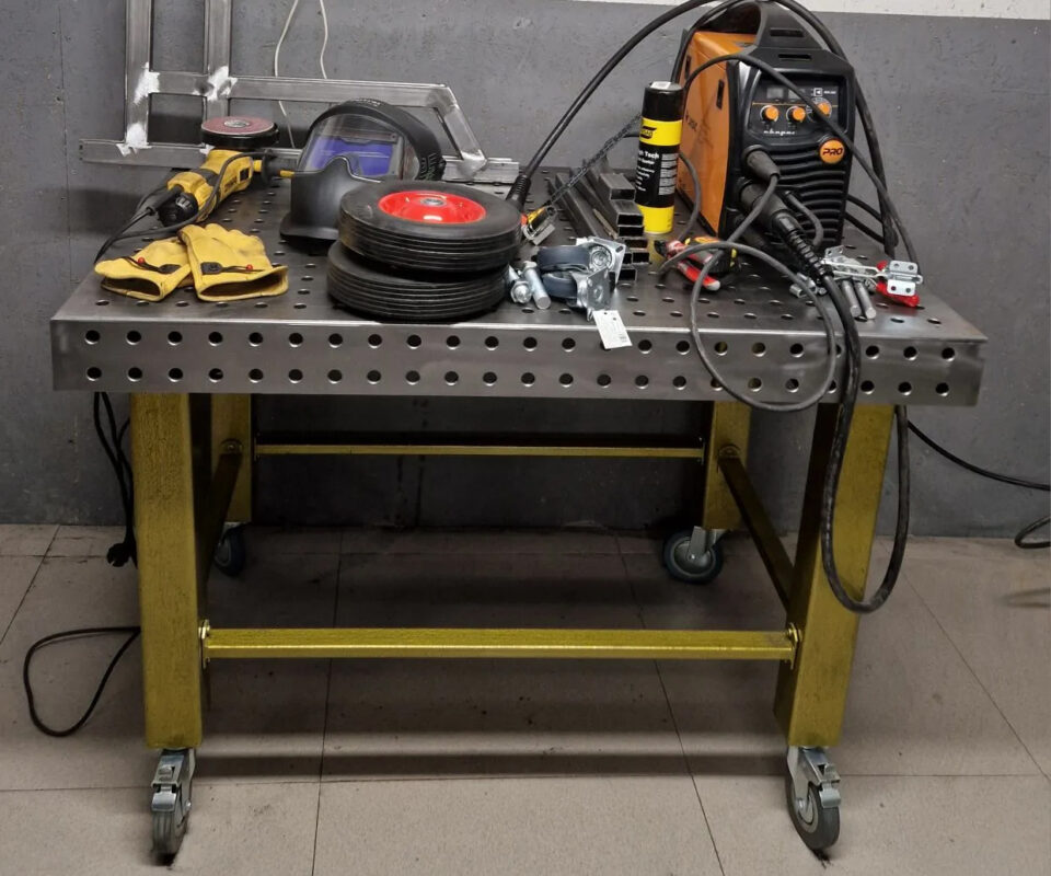 3D модель Сварочный стол 1200x800