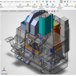3D модель Фрезерный станок HAAS VF-2