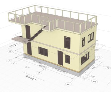 3D модель Двухэтажный хамам