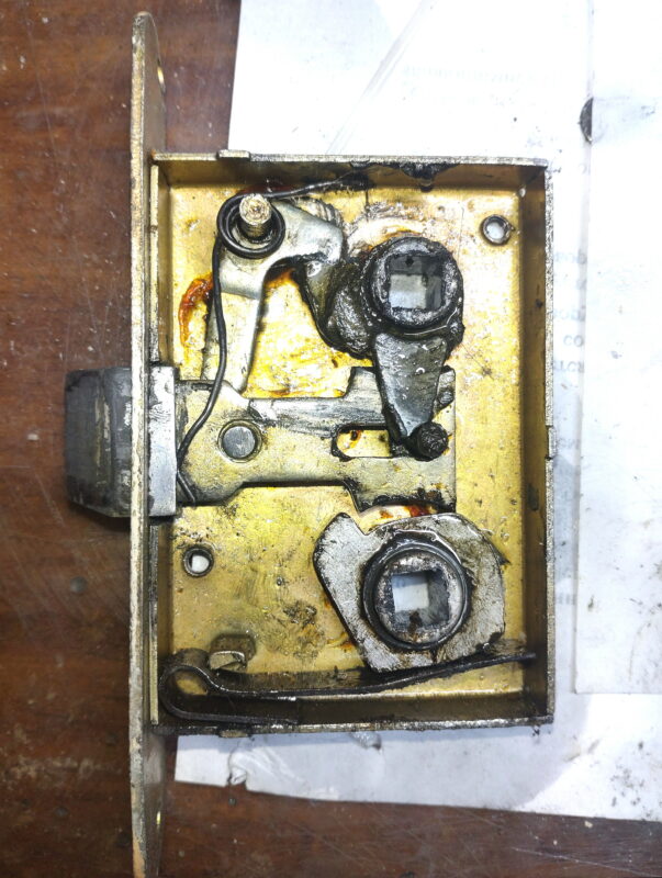 3D модель Дверной замок-защёлка СССР