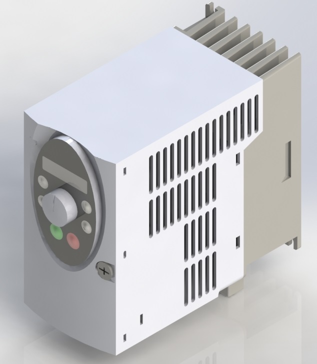 3D модель Частотный преобразователь Toshiba серии VF-S11