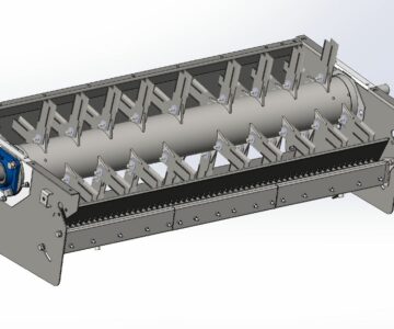 Чертеж Блок измельчителя на 76 ножей (аналог 142.14.07.100 Акрос)