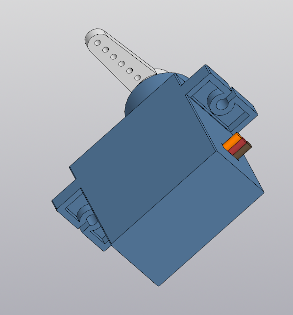 3D модель Сервопривод SG90