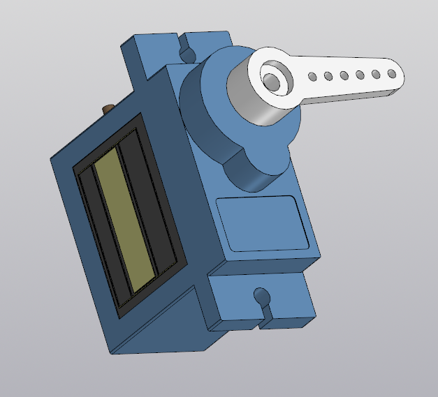 3D модель Сервопривод SG90