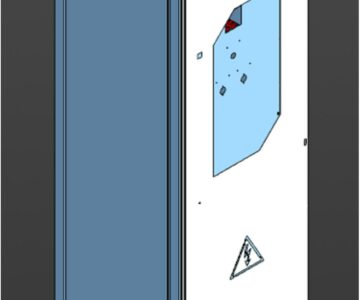 3D модель Каркас ШСН оцинкованная Размер 600х600х1900 (ДхШхВ)
