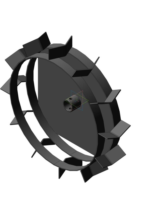 Чертеж Колесо мотоблока ∅383 мм