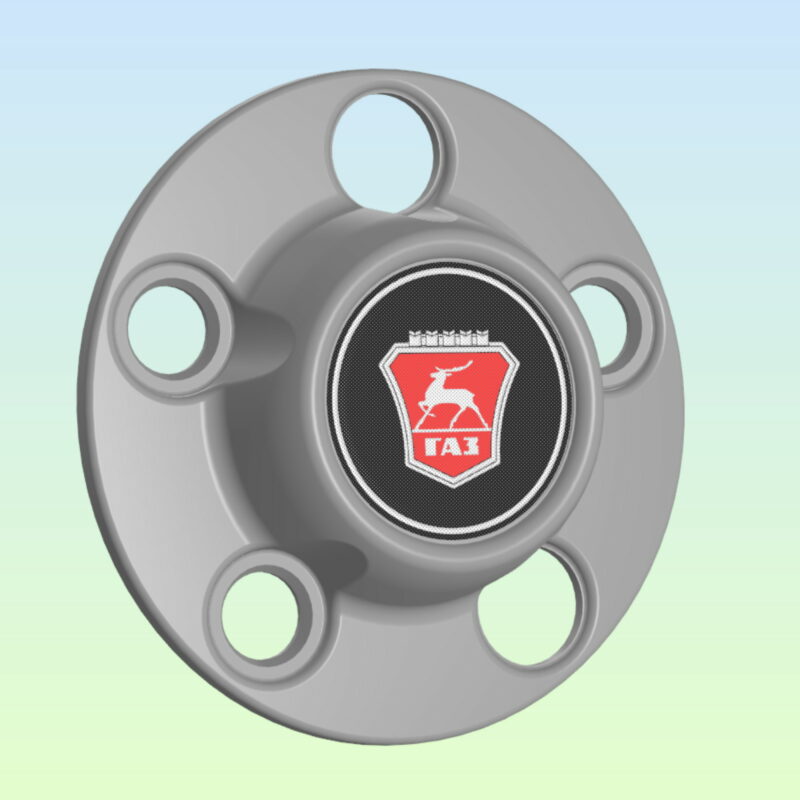 3D модель Колпачок ступицы колеса а/м "Волга" ГАЗ-31105