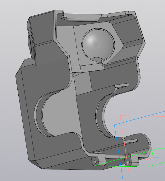 Чертеж Крышка объектива карданного подвеса камеры на MAVIC 3 PRO