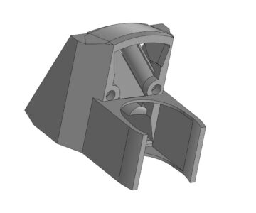 3D модель Кожух вентилятора для 3D принтера printbox3D