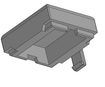 Чертеж Крышка блока предохранителей ГA3-3307