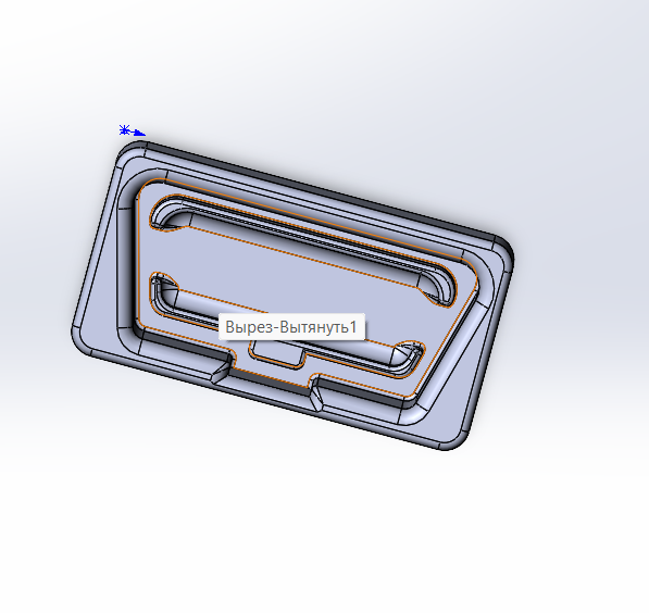 3D модель Крышка для диагностического сканера  OBD2 ЕLM