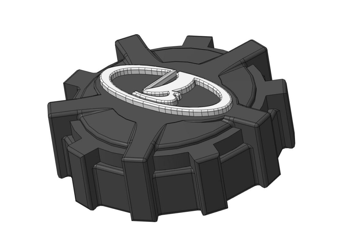 3D модель Крышка расширительного бачка ВАЗ 2108