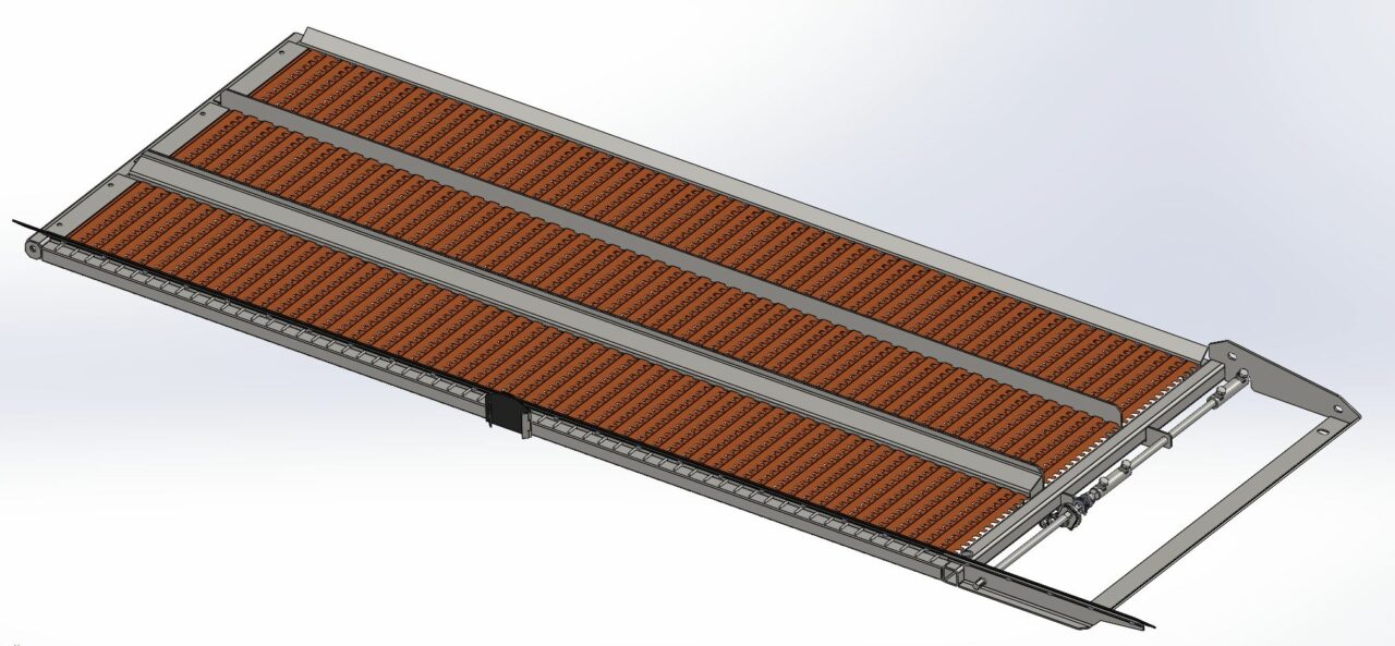 Чертеж Решето нижнее левое (аналог 181.21.04.000 Торум)