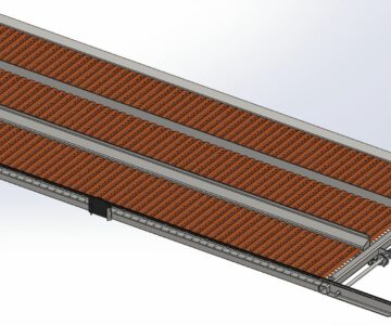Чертеж Решето нижнее левое (аналог 181.21.04.000 Торум)