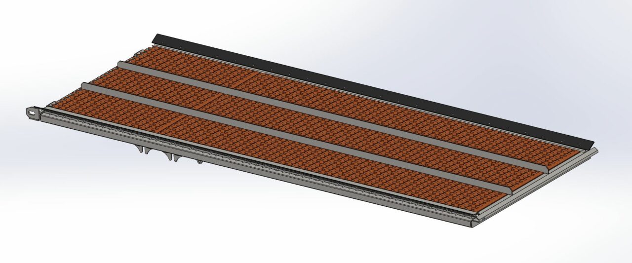 Чертеж Решето верхнее левое (аналог 181.21.26.000 Торум)