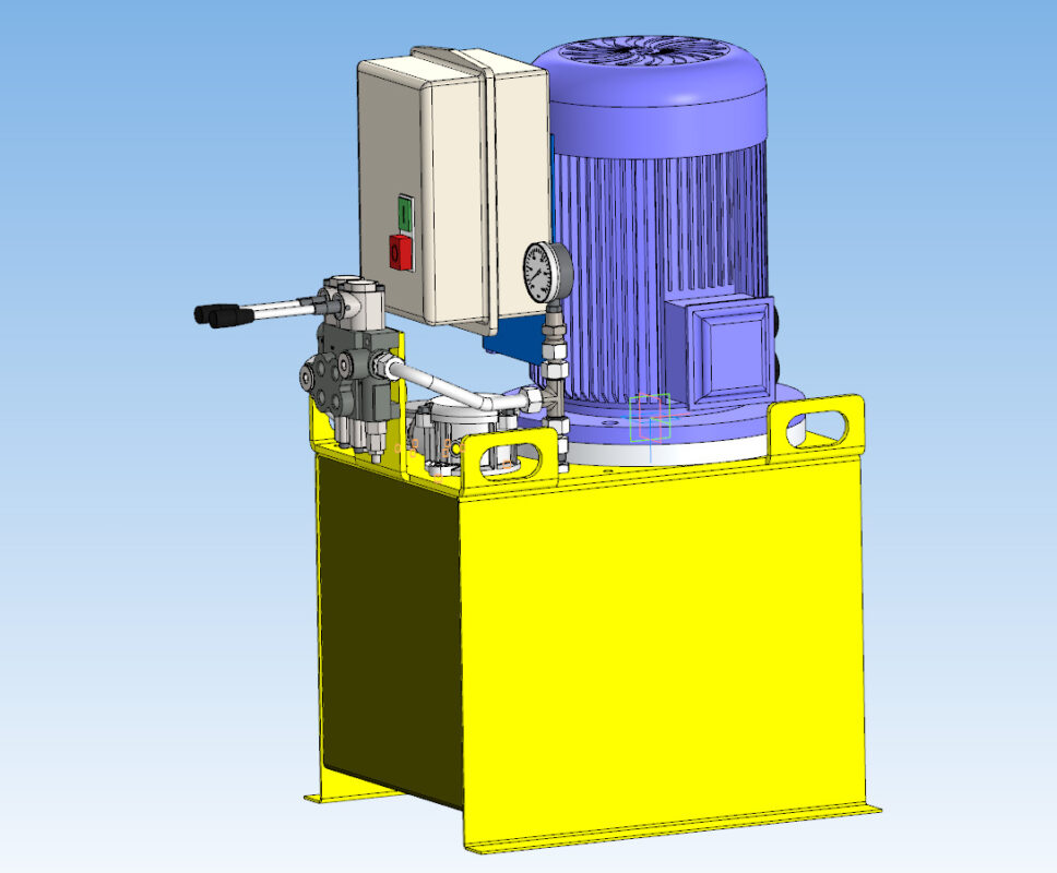 3D модель Маслогидростанция МГС 40.15Ш