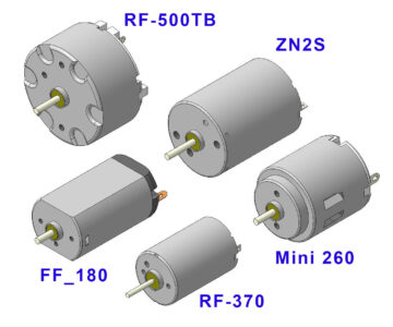 3D модель Минидвигатели (подборка)
