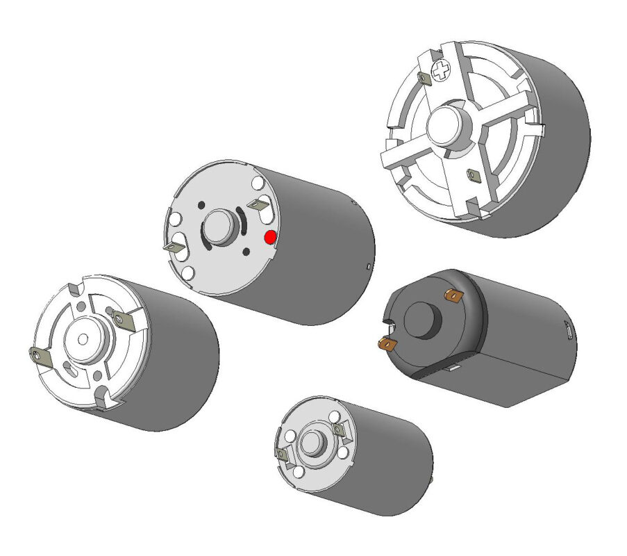 3D модель Минидвигатели (подборка)