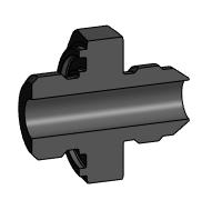 3D модель Подборка моделей адаптеров (переходников) гидравлических систем и чертежи для их изготовления: SAE-ORB G1/2 - 9/16 JIC Male, SAE-ORB G1/2 - 3/4 JIC Male, SAE-ORB G3/4 - 7/8 JIC Male.