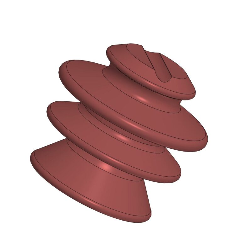 3D модель Модель линейного штыревого изолятора ШФ20ГМ