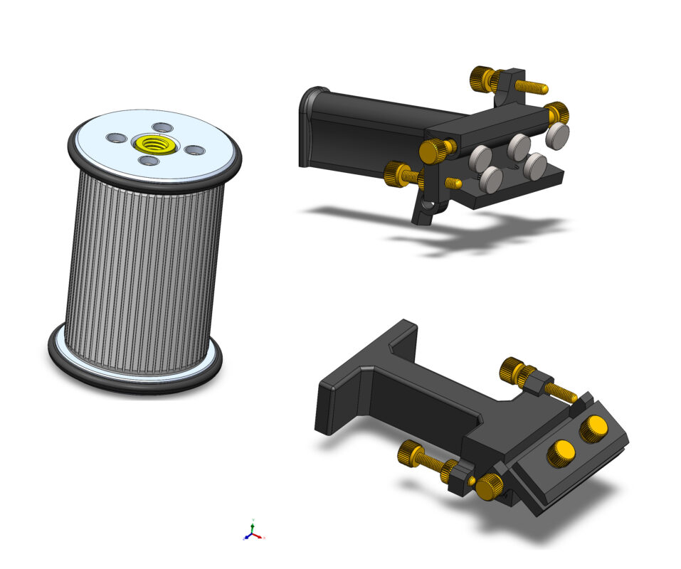 3D модель Комплект роликовой точилки для качественной заточки ножей и ножниц