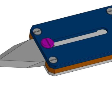 3D модель Ножик-брелок