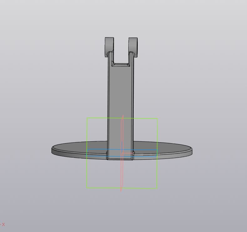 3D модель Подставка для Микрофона HyperX