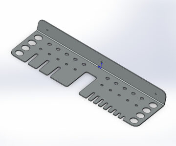3D модель Органайзер для хранения хранения, молотков и плоскогубцев