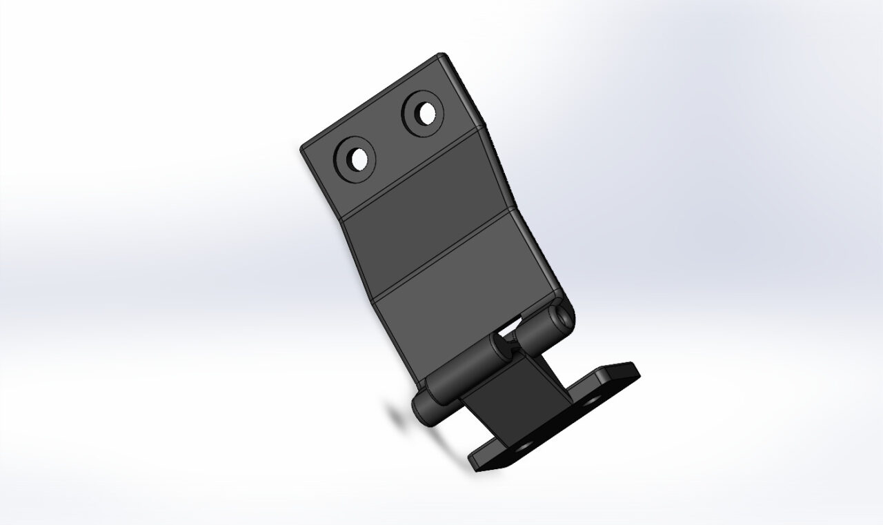 3D модель Петля двери УАЗ правая 0451-10-6324012-00