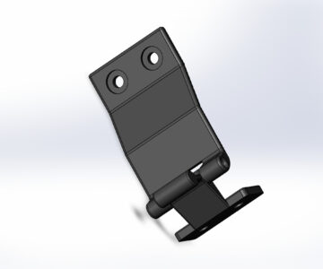 3D модель Петля двери УАЗ правая 0451-10-6324012-00