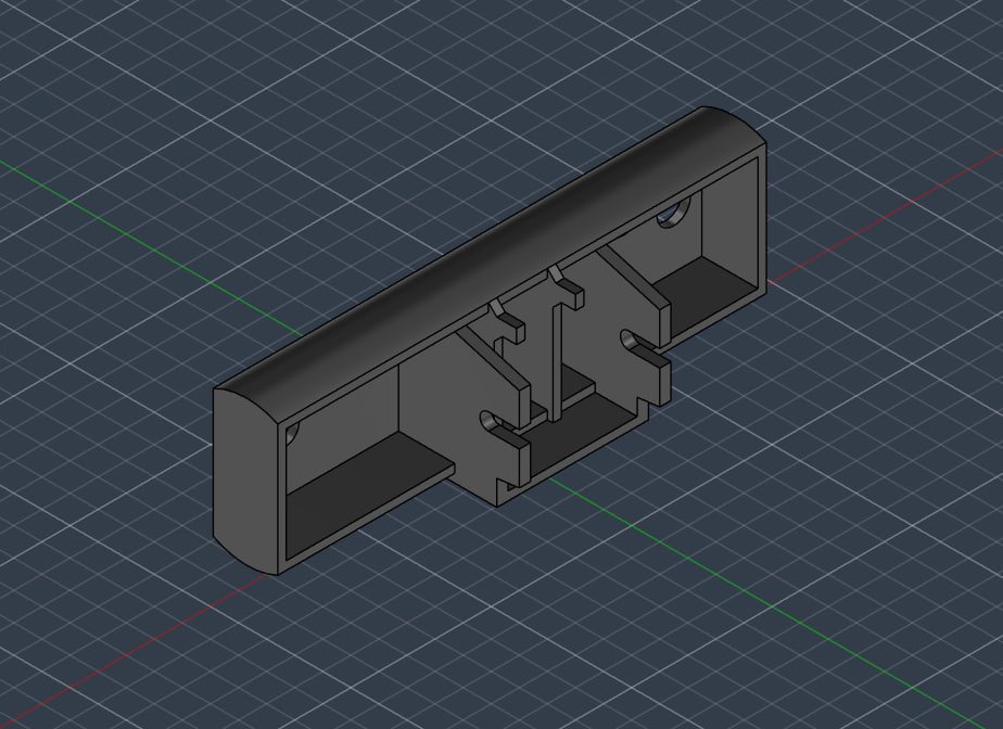 3D модель Крепление маски орудия Heng Long German Tiger