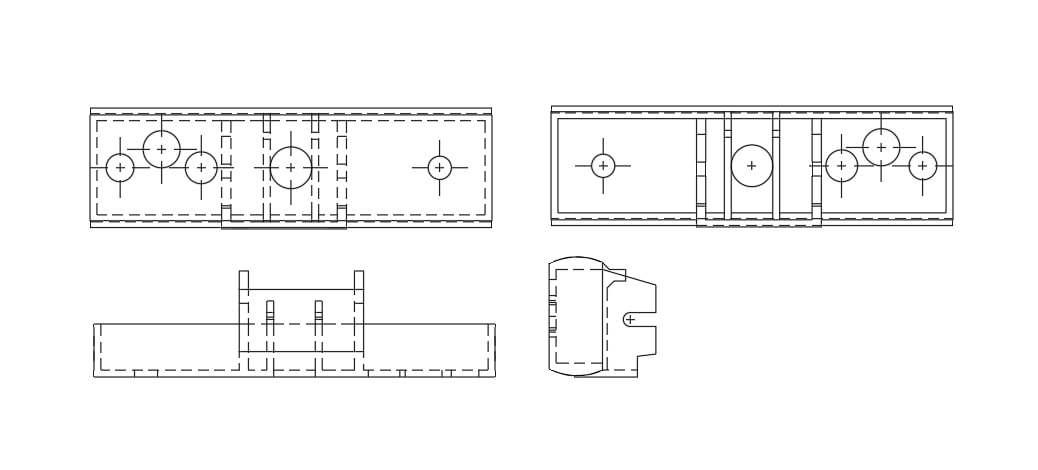 3D модель Крепление маски орудия Heng Long German Tiger