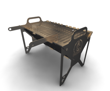 3D модель Разборный мангал 520х300х357