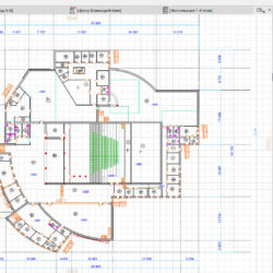 3D модель Модель досугового центра