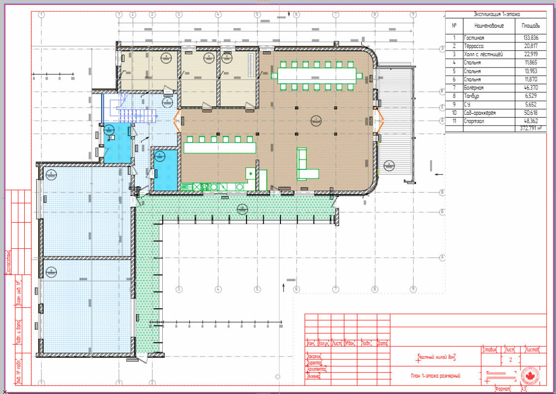 3D модель 3D модель здания медицинского центра