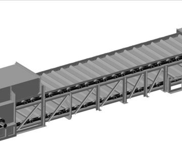 3D модель Рабочий проект питателя пластинчатого ПП-12