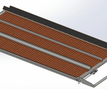 Чертеж Решето нижнее правое (аналог 181.21.14.000 Торум)